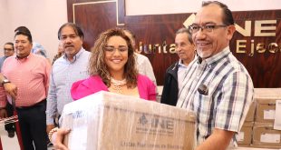 Entrega Consejo Local del INE la Lista Nominal al Instituto Electoral del Estado de Zacatecas y a Consejos Distritales