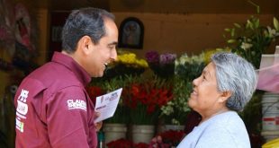 Comerciantes de la Alameda, apoyan a Pepe Saldívar