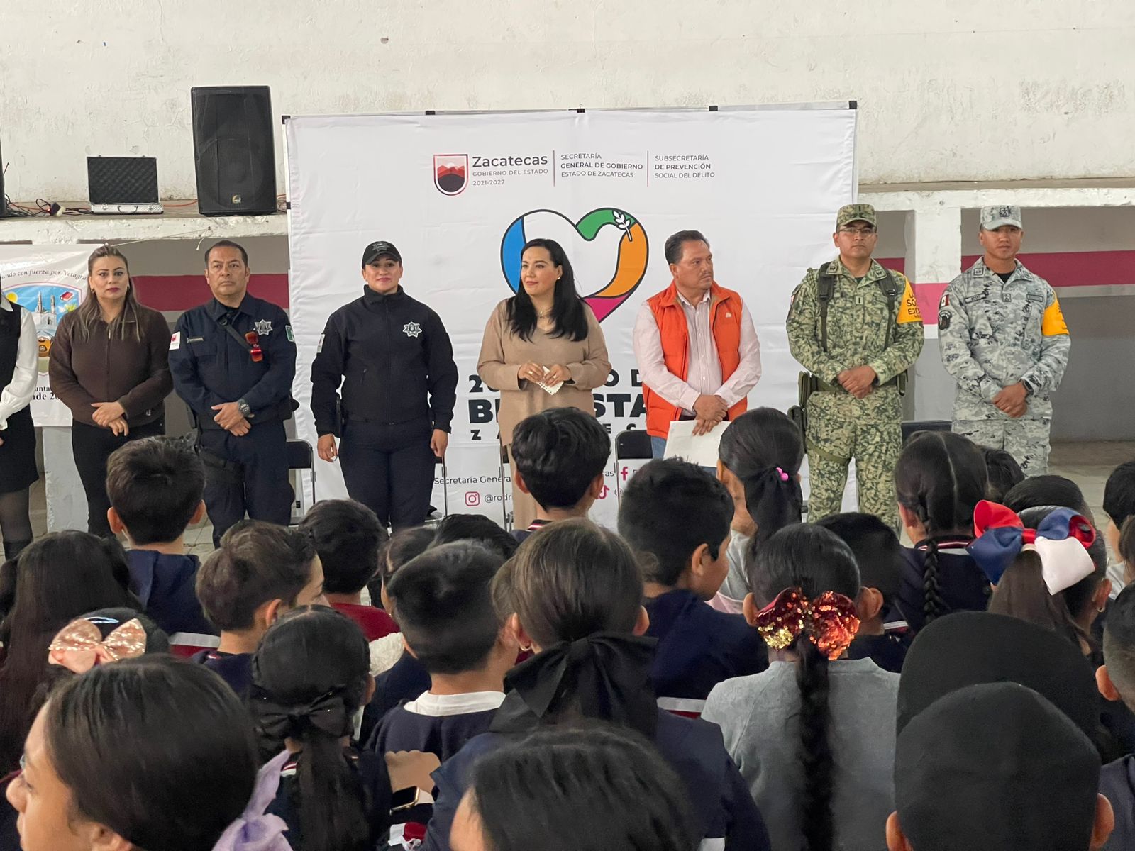 Promueven gobiernos de México y de Zacatecas paz y autocuidado en ...
