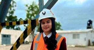 Alumna del Cecytez, primera mujer del país en realizar sus estudios al interior de una mina