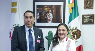 Convienen titular de Sezami y primera Senadora Migrante en México trabajo conjunto en favor de este sector
