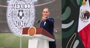 Presidenta Claudia Sheinbaum presenta la Copa Mundial FIFA 2026