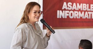 Verónica Díaz Robles dialoga con habitantes de Guadalupe sobre el proyecto de nación de la Presidenta Claudia Sheinbaum