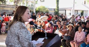 Destaca senadora Vero Díaz avances de la Cuarta Transformación y el fortalecimiento del bienestar en Villa Hidalgo