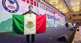 Gana medalla de bronce estudiante del Cobaez, en Olimpiada Internacional de Matemáticas, en China