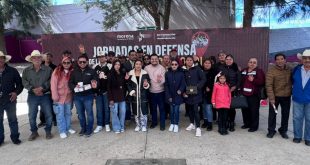 Morena Zacatecas se moviliza en defensa de la Soberanía Nacional