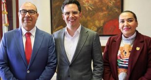 Coordinan esfuerzos Secretario Rodrigo Reyes y Rector Ángel Román para fortalecer Programa Reconecta con la Paz