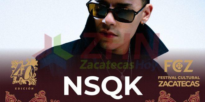 Se suman Leo Rizzi y Nsqk al 40 Festival Cultural Zacatecas 2026: Gobernador David Monreal