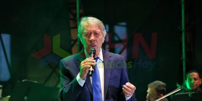 Noche histórica en Zacatecas: José María Napoleón y Mocedades conquistan Plaza de Armas, con “Vives Tú Sinfónico”