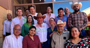 Diputado Carlos Puente Salas recorre Sombrerete