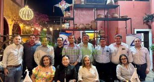 Diputado Carlos Puente Salas, dialoga con integrantes de Canaco Fresnillo