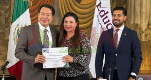Entrega Gobierno de México reconocimiento a Zacatecas por concluir Jornadas de Salud en escuelas primarias