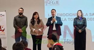 Colabora Cecytez con la FGJEZ para fortalecer desarrollo integral del estudiantado
