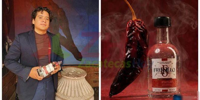 Egresado de la UAZ crea el primer destilado de chile guajillo en el mundo