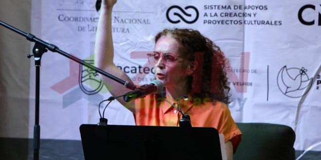 Resuenan textos de Guadalupe Dueñas en Zacatecas, en voz de la actriz Irene Repeto