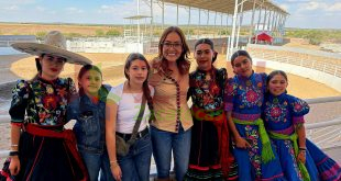 Reconoce Vero Díaz a niñas y jóvenes escaramuzas como ejemplo del talento y fuerza de las mujeres zacatecanas