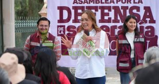 Desde Susticacán, Vero Díaz llama a fortalecer la defensa de la soberanía nacional