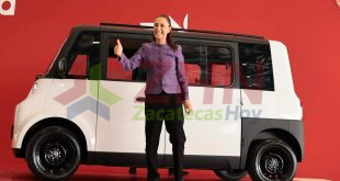 “Olinia es transformación y México está en transformación”: Presidenta Claudia Sheinbaum presenta vehiculo eléctrico Olinia 1