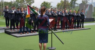 Presidenta Claudia Sheinbaum abandera a la selección nacional de México que participará en la copa mundial de la Fifa 2026