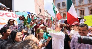 Convoca Vero Díaz a defender la Transformación y la Soberanía Nacional desde cada municipio de Zacatecas
