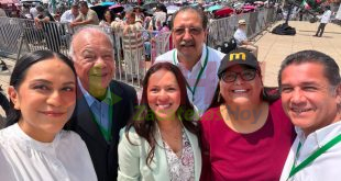 Carlos Puente conmemora con la Presidenta Claudia Sheinbaum dos años de su triunfo histórico