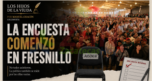 La primera encuesta comenzó en Fresnillo