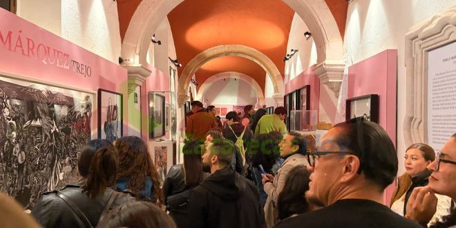 Inauguran exposición homenaje “Pablo Márquez Trejo, el fuego habitante del desierto”, en el Museo Pedro Coronel