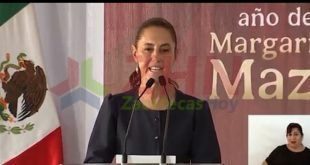 Claudia Sheinbaum reconoce a David Monreal como un digno representante de la Cuarta Transformación en Zacatecas (Video)