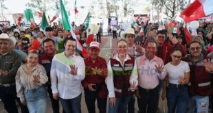 Vero Díaz destaca fuerza migrante y unidad en defensa de la Transformación desde Villanueva