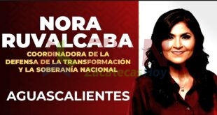 Nora Ruvalcaba toma el mando de Morena en Aguascalientes y perfila la batalla por la gubernatura en 2027