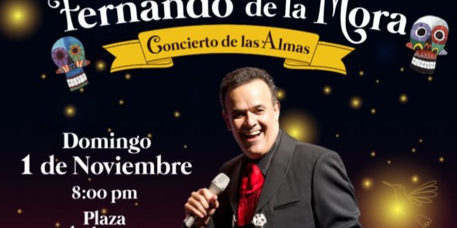 Fernando de la Mora engalanará el Festival de Día de Muertos Zacatecas 2026