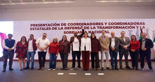 Elí César Eduardo Cervantes Rojas, Coordinador Estatal de la Defensa de la Transformación y la Soberanía Nacional en San Luís Potosí