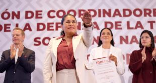 Ana Lilia Rivera Rivera, Coordinadora Estatal de la Defensa de la Transformación y la Soberanía Nacional