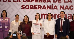 Jasmine María Bugarín Rodríguez, Coordinadora Estatal de la Defensa de la Transformación y la Soberanía Nacional