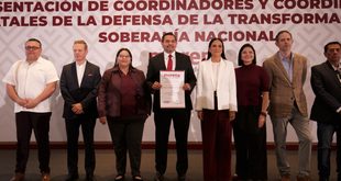 Cruz Pérez Cuéllar, Coordinador Estatal de la Defensa de la Transformación y la Soberanía Nacional en Chihuahua