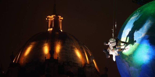 Inaugura Supernova, de la compañía argentina Élevé Danza Vertical, el 23 Festival Internacional de Teatro de Calle 2026